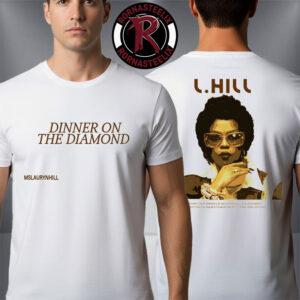 Ms Lauryn Concert Merch Hill MLH Charity Dinner On The Diamond Unisex T Shirt Two Sided