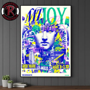 Mt Joy Exclusive 2 Nights Poster At Greek Theatre On August 20-21 2026 Poster Canvas Decor