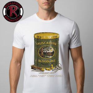 Muscadine Bloodline x Soundwaves Creative F1 Longleaf Lofi Tour 2026 Unisex T-Shirt