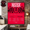 Muse North American Tour 2026 The Wow Signal On July And August 2026 Schedule Tour Dates Poster Canvas Decor Muse North American Tour 2026 The Wow Signal On July And August 2026 Schedule Tour Dates Poster Canvas Decor