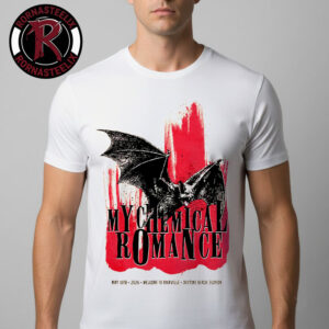 My Chemical Romance Welcome To Rockville 2026 At Daytona Beach On May 10 2026 Florida Unisex T Shirt