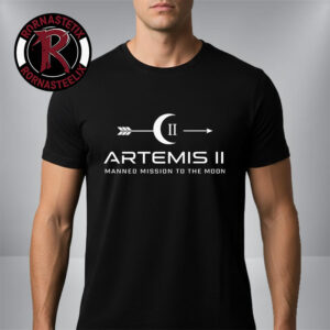 NASA Artemis II Manned Mission To The Moon Unisex T-Shirt