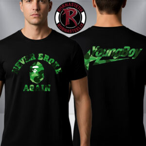 NBA YoungBoy King x BAPE YoungBoy Never Broke Again Staa BAPE Logo Unisex T-Shirt Two Sided