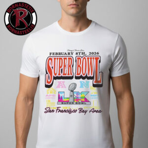 NFL Super Bowl LX Squared Reed City San Francisco Bay Aarena On February 8 2026 Unisex T-Shirt