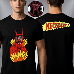 Neck Deep LNOTGY 10 Years Merch Devil Jumper Unisex T-Shirt Two Sided