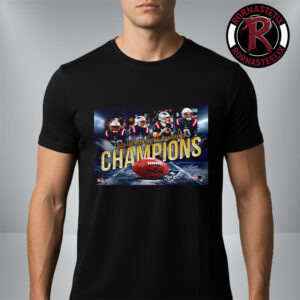 New England Patriots 2025 American Football Conference Champions Super Bowl LX Unisex T-Shirt