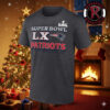 New England Patriots NFL 2025 AFC East Champions Mascot Go Patriots Unisex T-Shirt New England Patriots NFL 2025 AFC East Champions Mascot Go Patriots Unisex T-Shirt