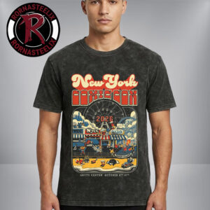 New York Comic Con 2026 Coney Island On October 8 11 2026 Javits Center Washed T Shirt
