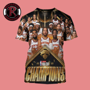 New York Knicks The Knicks Wins NBA Cup Champions 2025 All Over Print Shirt