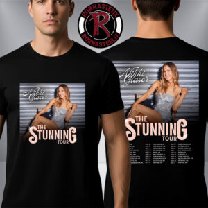 Nikki Glaser The Stunning Tour 2026 Schedule Tour Dates Unisex T-Shirt Two Sided