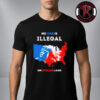 No One Is Illegal On Stolen Land Fuck ICE Billie Eilish Quote Social Justice Activism Unisex T-Shirt No One Is Illegal On Stolen Land Fuck ICE Billie Eilish Quote Social Justice Activism Unisex T-Shirt