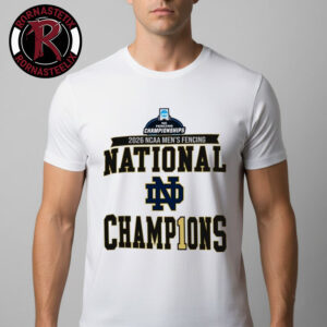 Notre Dame Fighting Irish Champions 2026 NCAA Men?s Fencing National Championship Unisex T-Shirt