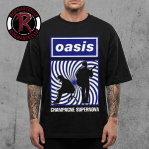 Oasis Champagne Supernova Silhouette Unisex T-Shirt