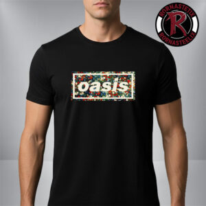 Oasis Don’t Look Back in Anger Decca Logo Carnation Unisex T-Shirt