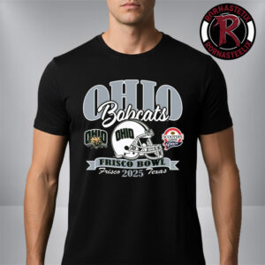 Ohio Bobcats Frisco Bowl 2025 Helmet Unisex T-Shirt