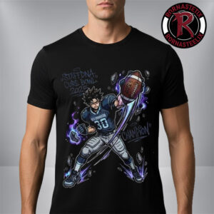 Old Dominion Monarchs StaffDNA Cure Bowl 2025 Camping World Stadium Champion Anime Art Unisex T-Shirt