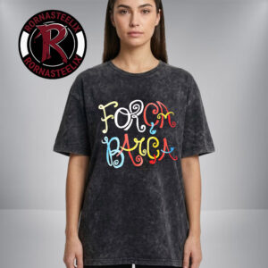Olivia Rodrigo x Spotify x Barcelona FC Exclusive Merchandise Washed T-Shirt