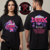 One Ok Rock Detox Japan Tour Final 2026 Exclusive Merchandise Skull Head Schedule Tour Dates Unisex T Shirt Two Sided