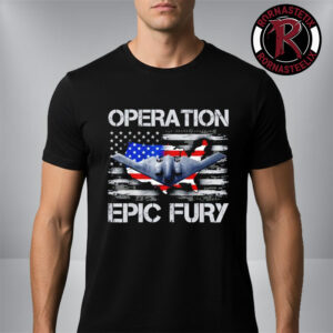 Operation Epic Fury US Flag Unisex T-Shirt