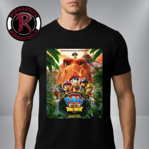 PAW Patrol The Dino Movie 2026 In Theaters August 14 2026 Unisex T-Shirt