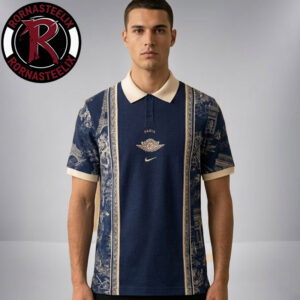 PSG x Nike x Dior Exclusive Parisian Heritage Concept Design by Aki Polo Shirt