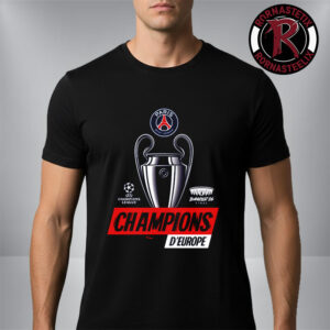 Paris Saint Germain Champions d’Europe 2026 Budapest 26 Final Unisex T Shirt