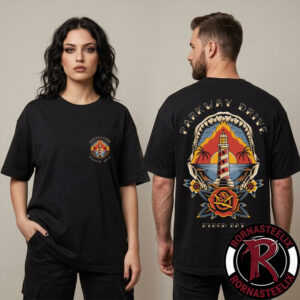 Parkway Drive Shark Jaw Byron Bay Merchandise Unisex T Shirt Two Sided