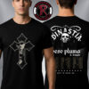 Penguin Tee Heading To The Moutains We Saw Him Heading Straight Towards The Mountains But Why Unisex T-Shirt Two Sided Penguin Tee Heading To The Moutains We Saw Him Heading Straight Towards The Mountains But Why Unisex T-Shirt Two Sided