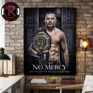 Petr Yan No Mercy UFC 323 New UFC Bantamweight Champion 2025 Poster Canvas Decor