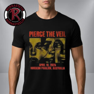 Pierce The Veil I Cant Hear You World Tour On April 10 2026 At Hordern Pavilion Australia Unisex T-Shirt