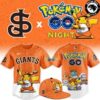 San Francisco Giants Worlds Pikachu On August 27 vs The D Backs Match 2026 Pokémon Worlds Night 2026 Baseball Jersey