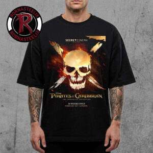 Pirates Of The Caribbean The Immersive Adventure Secret Cinema On February 2027 Unisex T Shirt