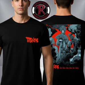 Pixies P40 Asia Tour 2026 Artwork by Ken Taylor Unisex T Shirt Two Sided