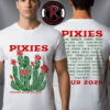 Pixies P40 Asia Tour 2026 Exclusive Merch Framed Rosa Unisex T Shirt Two Sided