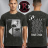 Pixies P40 Asia Tour 2026 Exclusive Merch Cactus Crop Washed T Shirt