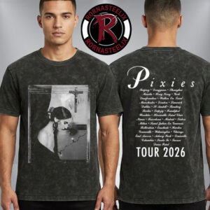 Pixies P40 Asia Tour 2026 Exclusive Merch Framed Rosa Washed T Shirt