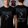 Primus Band Claypool Gold Summer 2026 Tour Schedule Tour Dates Unisex T-Shirt Two Sided Primus Band Claypool Gold Summer 2026 Tour Schedule Tour Dates Unisex T-Shirt Two Sided