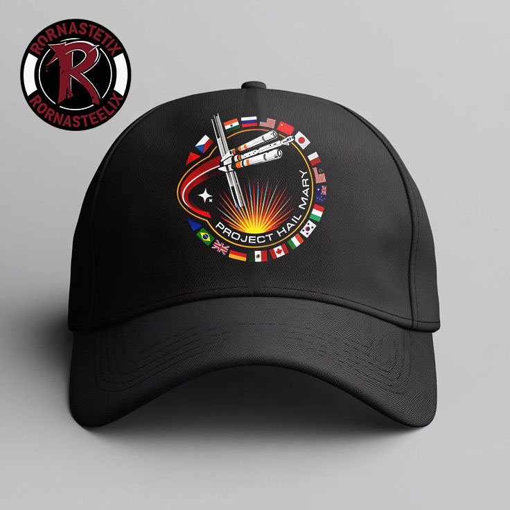 Project Hail Mary Movie 2026 Merch Patch Flag Hat Cap Project Hail Mary Movie 2026 Merch Patch Flag Hat Cap