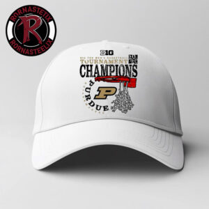 Purdue Boilermakers 2026 Big Ten Men?s Basketball Tournament Champions Cut Nets Hat Cap