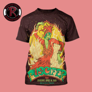 Puscifer Akron The Normal Isn?t? Tour 2026 Show At Akron Civic Theare On April 16 2026 All Over Print Shirt