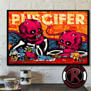 Puscifer Dallas Tonight Poster At Music Hall At Fair Park On March 25 2026 The Normal Isn?t North American Tour Poster Horizontal