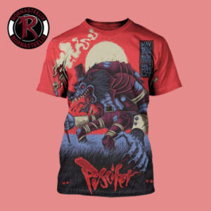 Puscifer Event Poster 2026 At Maverik Center On May 5 2026 Salt Lake City UT All Over Print Shirt