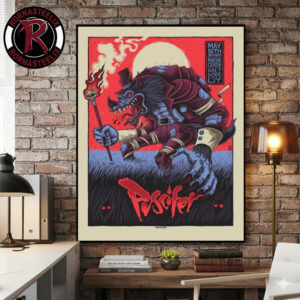 Puscifer Event Poster 2026 At Maverik Center On May 5 2026 Salt Lake City UT Poster Canvas Decor