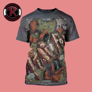 Puscifer Normal Isn?t Tour 2026 Event Poster At Red Rocks Amphitheaters On May 3 2026 Morrison Colorado All Over Print Shirt