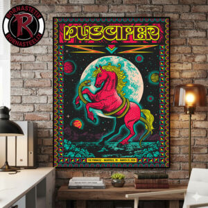 Puscifer Normal Isn?t Tour 2026 Venue Poster At The Pinnacle Nashville TN On March 27 2026 Poster Canvas Decor