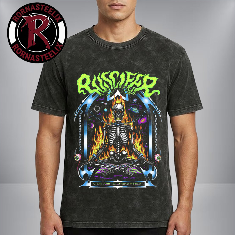 Puscifer Normal Isn't Tour North America 2026 At San Diego Civic Theatre On May 13 2026 Washed T-Shirt Puscifer Normal Isn't Tour North America 2026 At San Diego Civic Theatre On May 13 2026 Washed T-Shirt