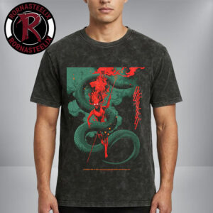 Puscifer The Normal Isn’t Tour 2026 Niagara Falls ON Poster On April 15 2026 At The OLG Stage At Fallsview Casino Washed T-Shirt