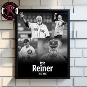 RIP Rob Reiner 1947-2025 Thanks For Memories Poster Canvas Decor