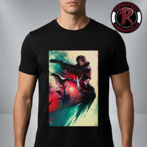 Resident Evil Requiem x Scream 7 Official Key Art Unisex T-Shirt