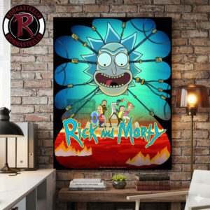 Rick And Morty New Season HBO Max On May 25 2026 Poster Canvas Decor